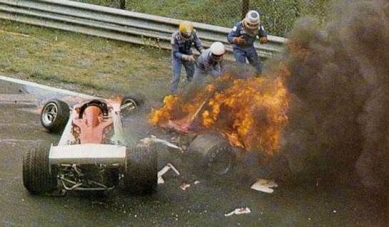Rush_Niki Lauda crash scene