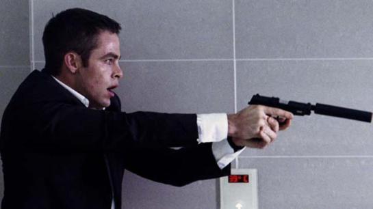 Jack Ryan gets his first kill James Bond style, in a bathroom.